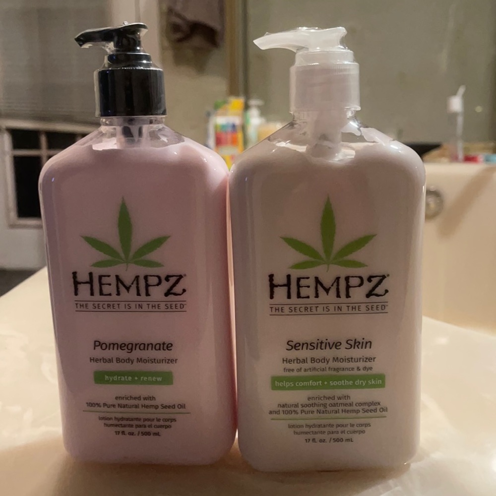 Hempz Lotion: 2 Sealed Bottles. Brand New.